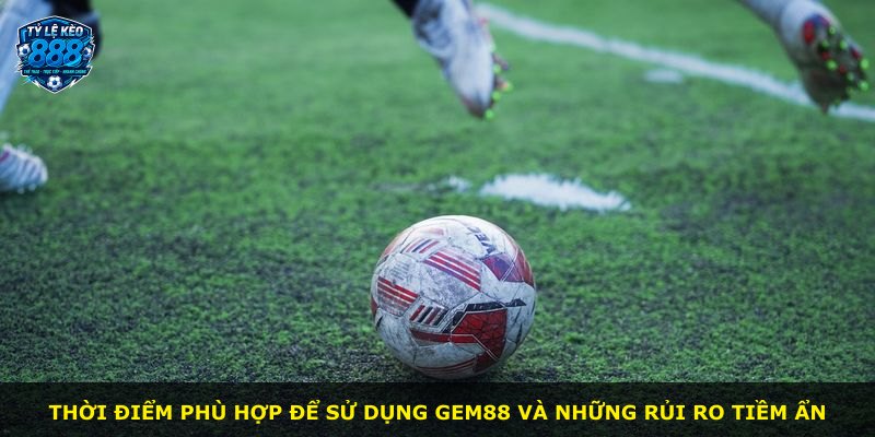 Thời điểm phù hợp để sử dụng GEM88 và những rủi ro tiềm ẩn