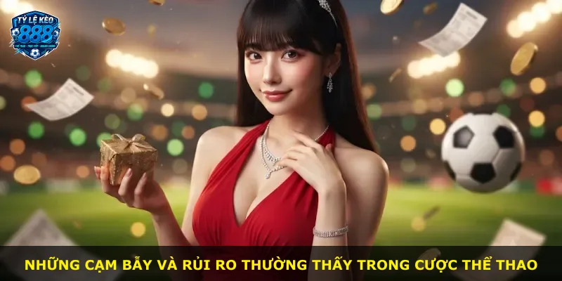 Những cạm bẫy và rủi ro thường thấy trong cược thể thao