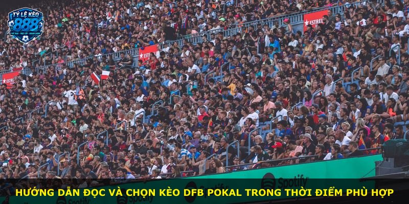 Hướng dẫn đọc và chọn kèo DFB Pokal trong thời điểm phù hợp